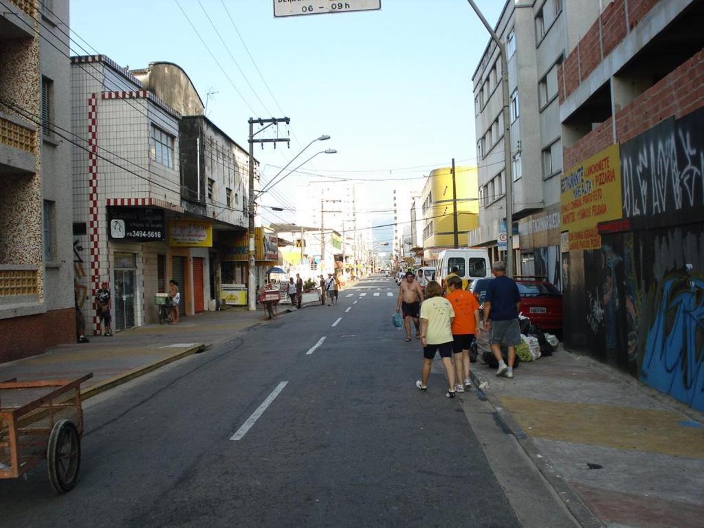 Praia Grande -Ocian Rio D'Ouro Ape 70Mt Do Marアパートメント エクステリア 写真