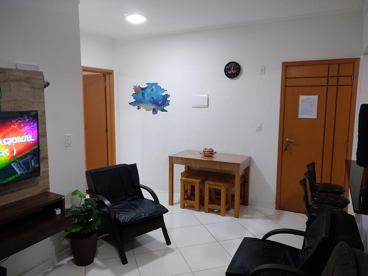 Praia Grande -Ocian Rio D'Ouro Ape 70Mt Do Marアパートメント エクステリア 写真